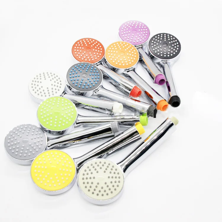 

Color Customizable Hand-Held Nozzle ABS Supercharge Shower Room Shower Faucet Nozzle Bath Sanitary Ware Hand Spray