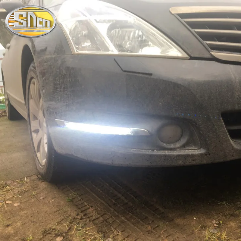 SNCN 2 шт. светодиодные дневные ходовые огни светильник для Nissan Teana J32 2008 2013