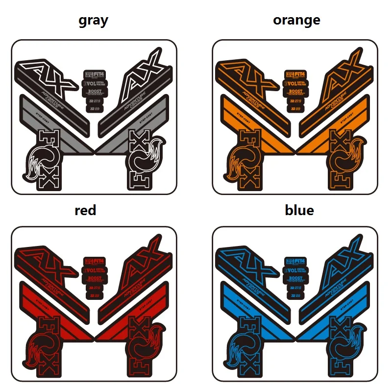 

2020 FOX 32SC AX Fork Sticker for Mountain Bike Bicycle Cycling Fox 32 step-cast XC/CX