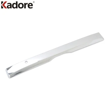 

For Toyota HiAce Granvia Commuter 2019 2020 Chrome Trim Rear Trunk Lid Cover Tailgate Strip Back Door Boot Garnish Accessories