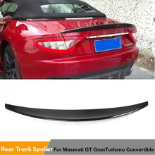 De fibra de carbono/FRP sin pintar trasero Spoiler tronco arranque automático labio alas para Maserati Gran Turismo lloguer de 2 puerta plana 2012 - 2014
