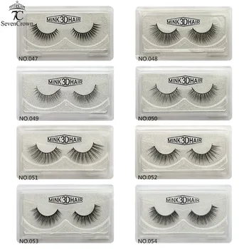 

200 pairs Mink Eyelashes Naturally Thick/Long Handmade Reusable Eyelashes 100% Cruelty Free Lashes Makeup Extension Tools