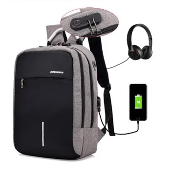 

Men Multifunction Anti Theft Backpack 2020 New USB Charging Backpacks Waterproof Schoolbag Business Travel Bags