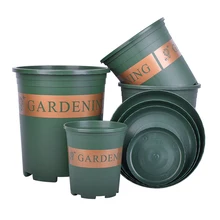 

Plastic 5/3/2/1 Gallons Plant Grow Pot Garden Vegetable Flower Box Vegetable Growing Planter Indoor And Outdoor Decoration