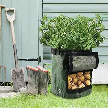 

7/10 gallons Potato Grow Container Bag Plant seedling Grow Bags pot Garden bucket gardening plant growth bag Garden Tool