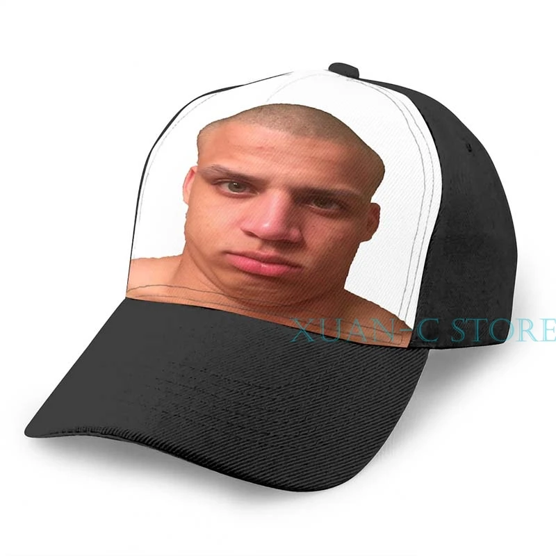 Tyler1 селфи баскетбольная Кепка для мужчин и женщин мода по всему принту черная шляпа унисекс