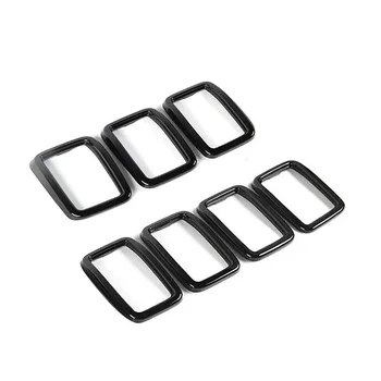 

Car Front Grille Grill Insert Ring Cover Trim Fit For Jeep Grand Cherokee 2017 2018 2019