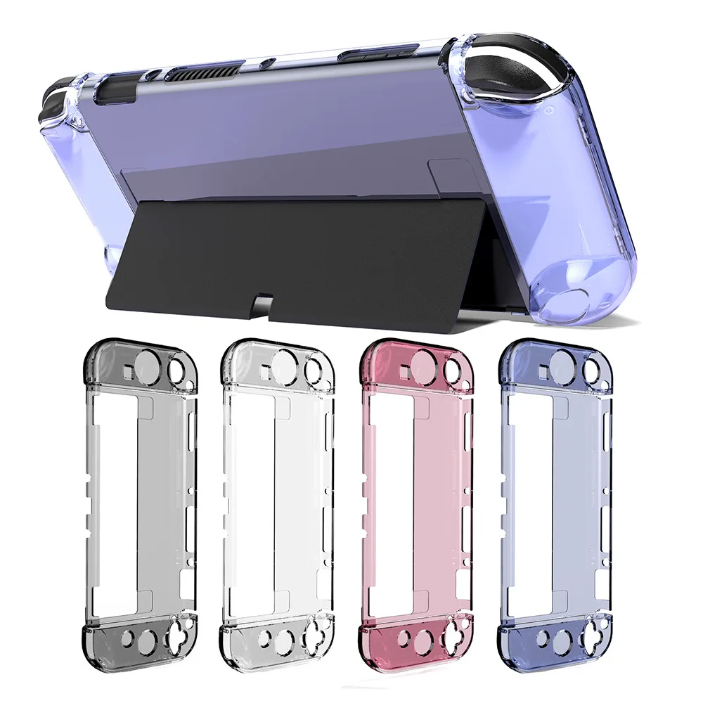 Per Nintendo Switch Custodia Protettiva Per Pc Trasparente Monopezzo Oled Per Accessori Protettivi Anticaduta Switch Oled