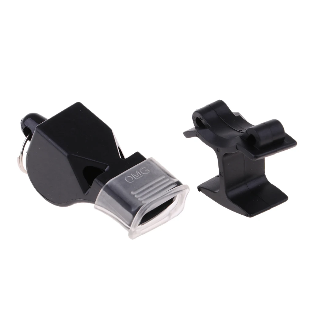 Referee Whistle Football Basketball Coaching Whistle with Finger Grip