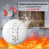 High Quatity 433MHZ Wireless Fire Alarm Sensor Fire Protection Smoke Detector for Indoor Kitchen Home Alarm Security System ► Photo 2/6