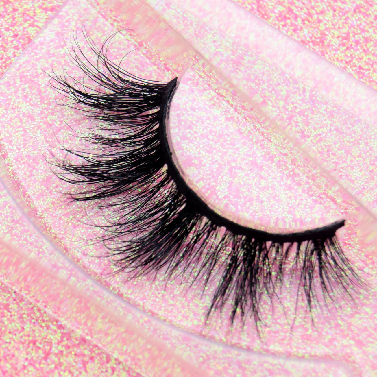 3D Mink Lashes Natural Cross False Eyelashes Long Fake Eyelashes Makeup