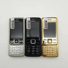 Восстановленный разблокированный Nokia 6300 5MP GSM поддержка русская и арабская клавиатура мобильный телефон трехдиапазонный многоязычный