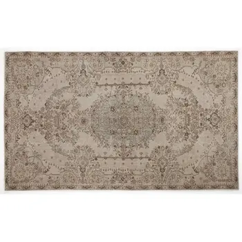 

Handmade Beige Vintage English English Area Rug 165x280 Cm-5'5''X9'2''