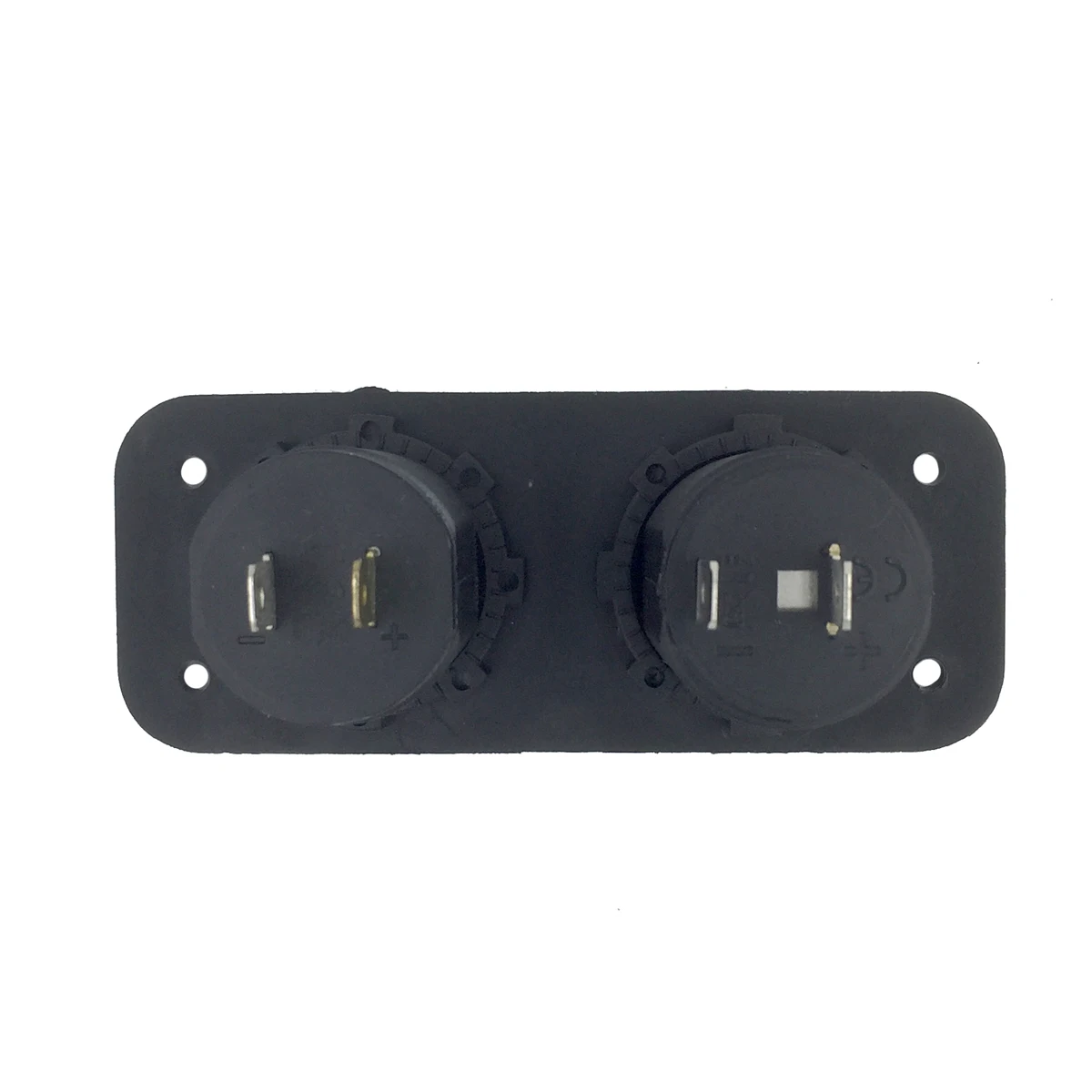 DC 12 V-24 V прикуриватель+ двойной USB разъем питания панель 2.1A/1A USB зарядное устройство для автомобиля лодки мотоцикла зеленый синий красный желтый