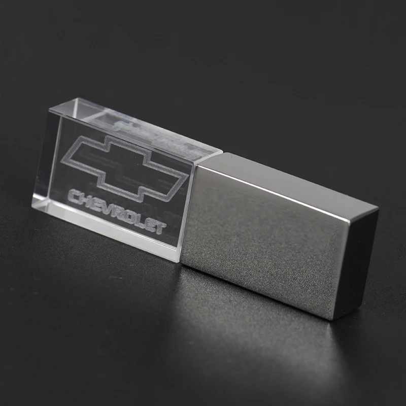 JASTER 64GB usb2.0 metal crystal Chevrolet car key model USB Flash Drive 4GB 8GB 16GB 32GB precious stone pen drive special gift |