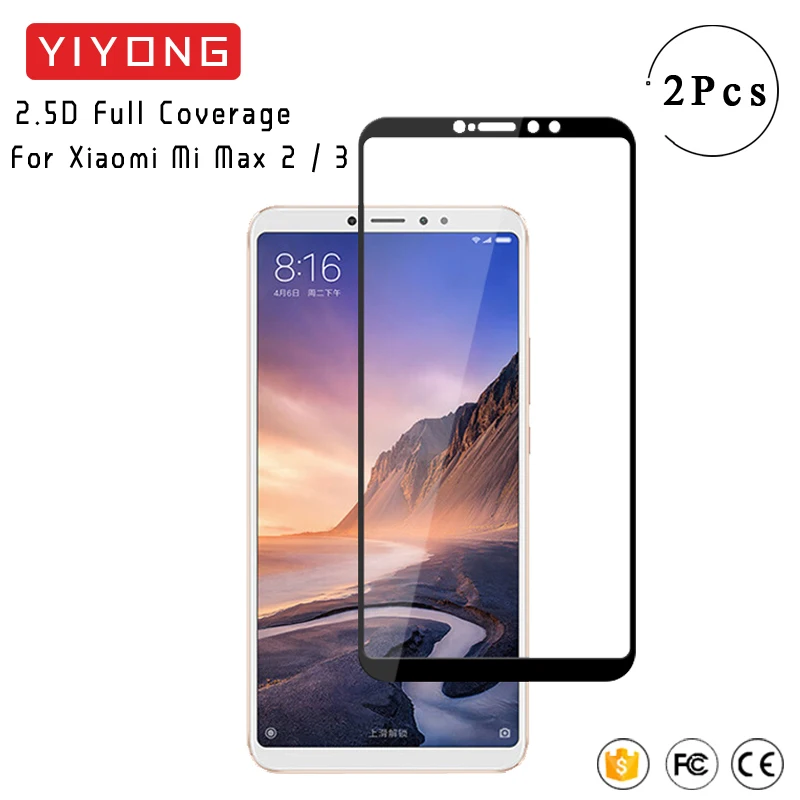 Стекло YIYONG на весь экран для Xiaomi Mi Max 2 3 закаленное стекло Xiomi Max2 Max3 Защита экрана |