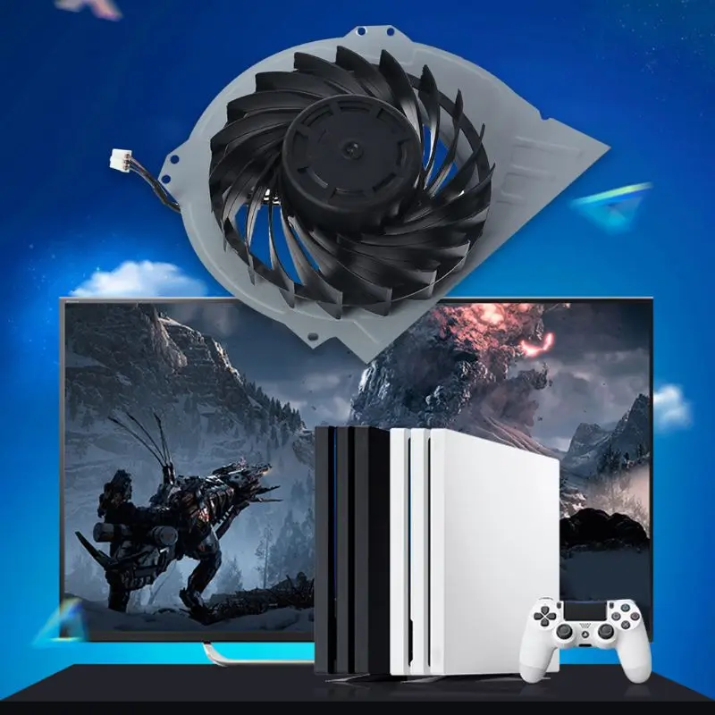 Прочный внутренний охлаждающий вентилятор Запчасти для PS4 PRO 7000-7500 ноутбука кулер