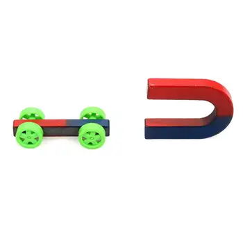 

New Student Kids Mini Magnetic Car Toy Physics Science Experiment Teaching Aids