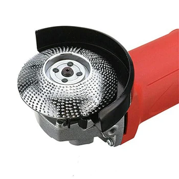 

1pc 84mm Angle Grinding Carbon Steel Abrasive Disc Wood Grinding Wheel Rotary Disc Sanding Wood Carving Tool For Woodworking