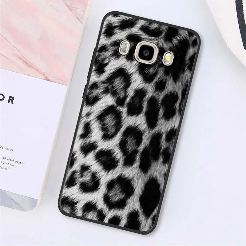 Yinuoda модные пальто с мехом, с леопардовым принтом чехол для телефона для samsung Galaxy J7 J6 J8 J4 J4Plus J7 DUO J7NEO J2 J5 Prime - Цвет: A8