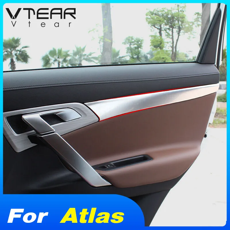 Vtear для Джили Атлас Geely Atlas Emgrand NL 3 Proton X70 Автомобильная Дверная панель накладка