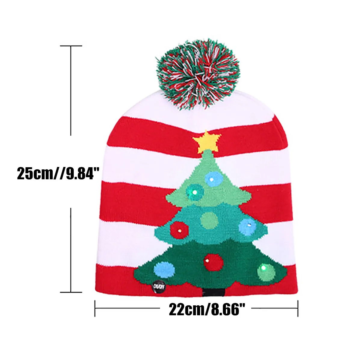 Рождественские шапки, светодиодный светильник, мягкая вязаная шапка+ шарф, набор, Санта, снеговик, олень, рождественские шапки, рождественские вечерние шапки для взрослых и детей