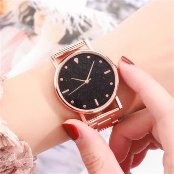 

Luxury Women Bracelet Quartz Watches For Women Magnetic Watch Ladies Sports Dress Pink Dial Wrist Watch Clock Relogio Feminino
