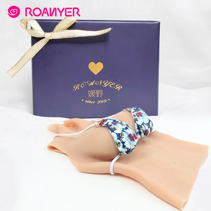 Roanyer crossdressing G cup силиконовая форма для длинных грудных форм поддельные Большие
