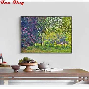 

Full Square/Round Drill 5D DIY Diamond Painting garden 3D Diamond Embroidery Cross Stitch Rhinestones 5D Home Decor Gift