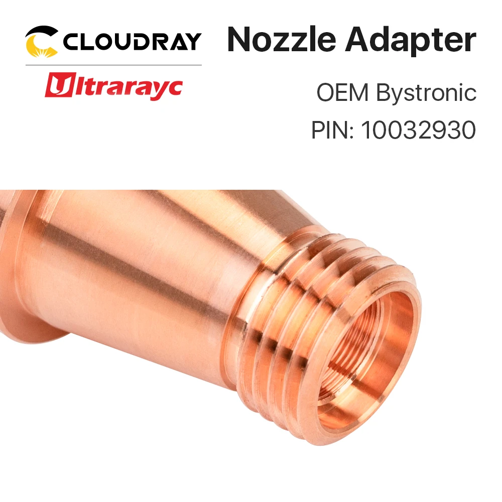Ultrarayc лазерный корпус форсунки для волоконной режущей головки Bystronic D2 H30.5 PIN 2-08701