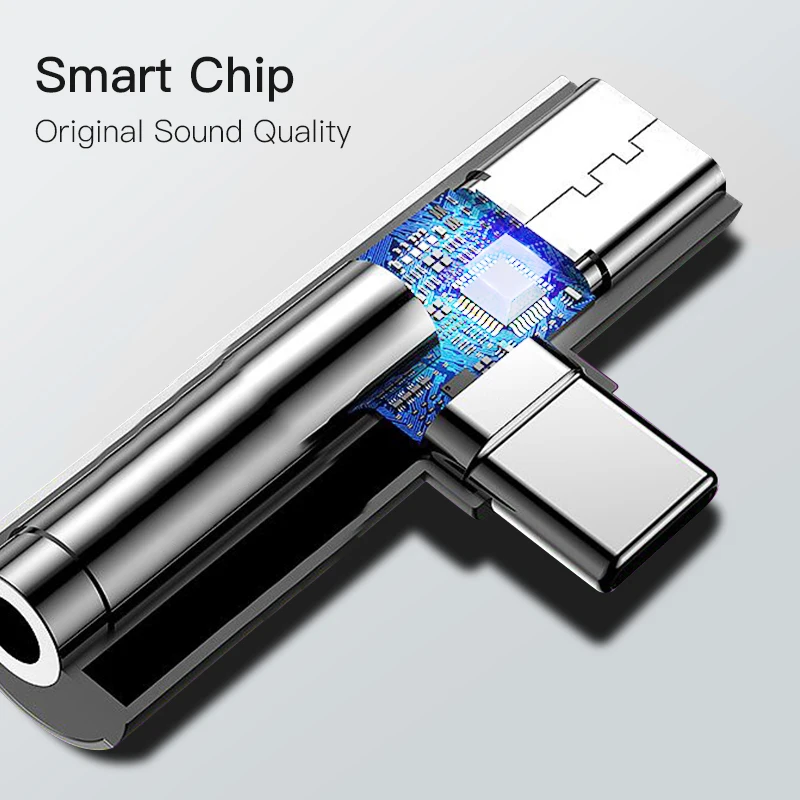 ACCEZZ type C до 3,5 мм адаптер USB для Xiao mi note 7 mi 9 6 huawei P20 type-C OTG зарядный кабель Jack удлинитель для наушников