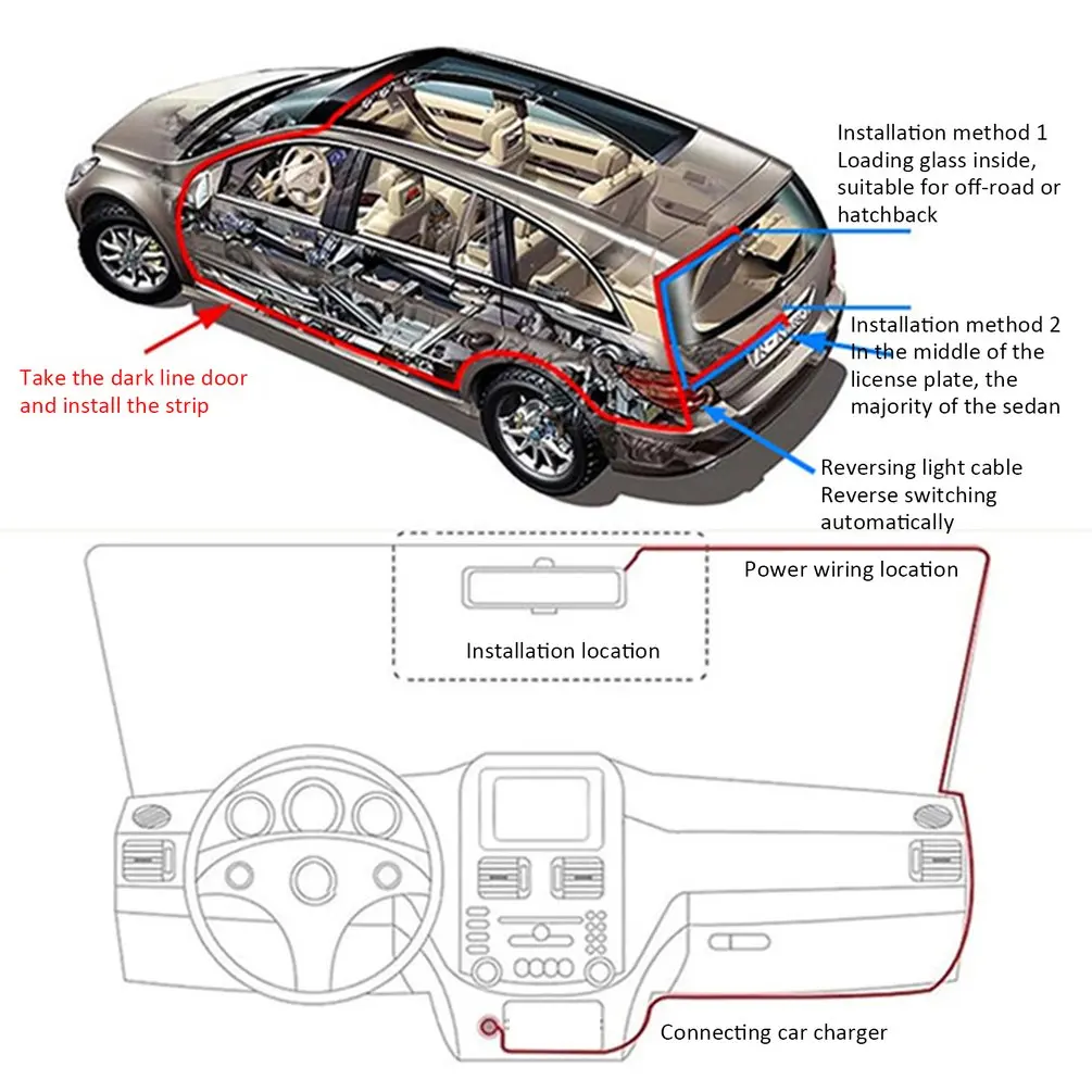 Dash Cam with Vehicle