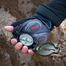 Портативный армейский зеленый складной объектив компас военный многофункциональный компас Лодка Кемпинг Туризм Компас приборная панель Открытый Инструменты