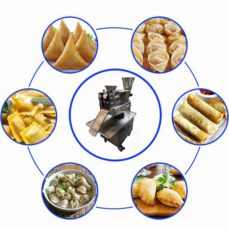 new type hot selling Automatic Electric household Dumpling making machine Pelmeni Machine Electric samosa making machine