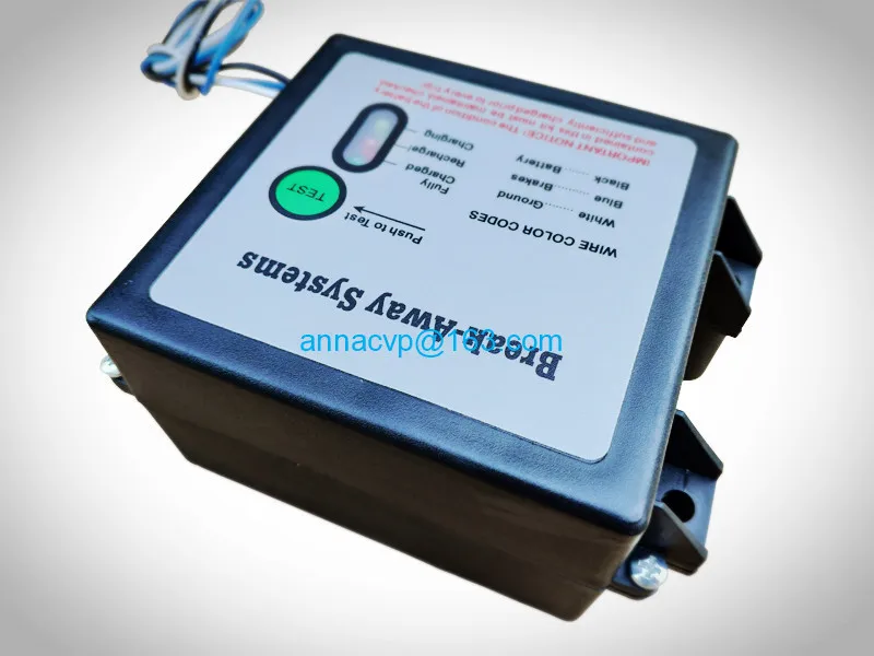 TRAILER BREAK-AWAY SYSTEM KIT 12V  (6)