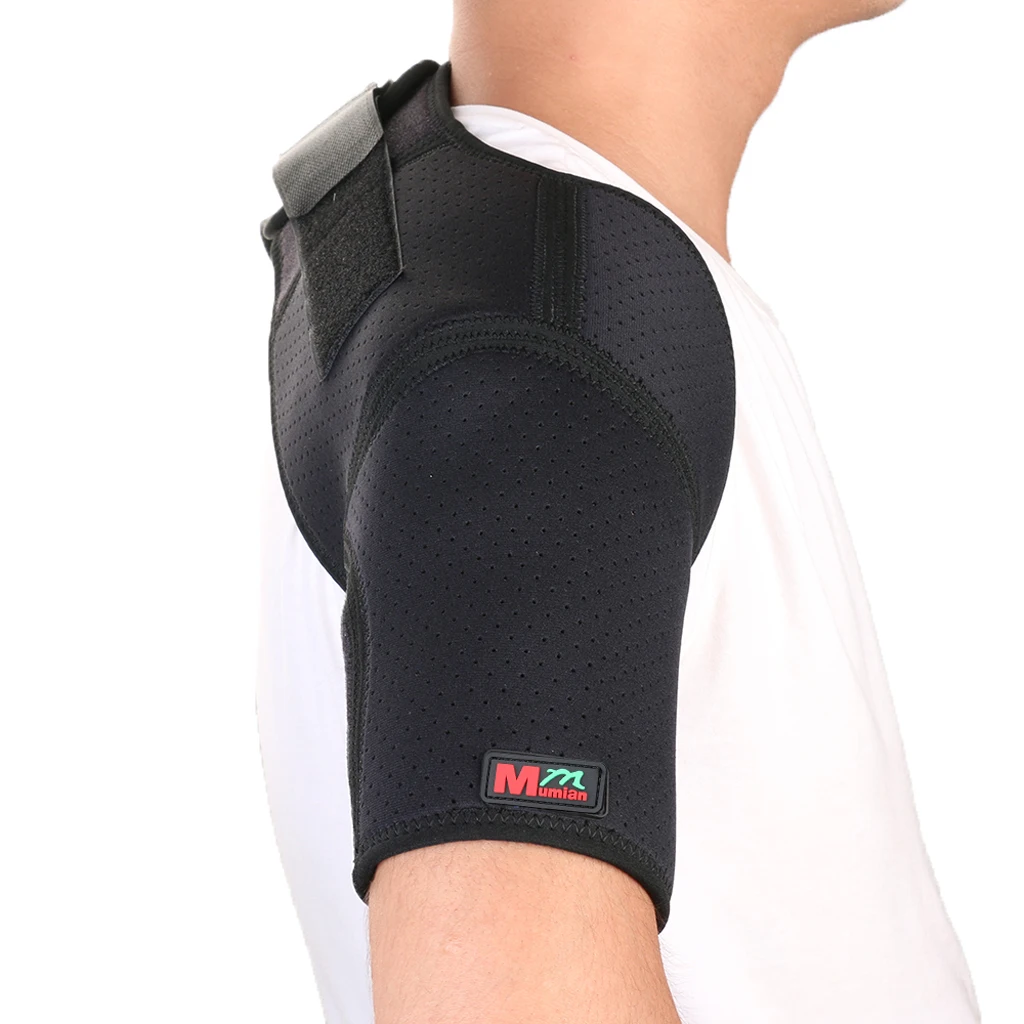Adjustable Double Shoulder Brace Compression Wrap For Tendonitis