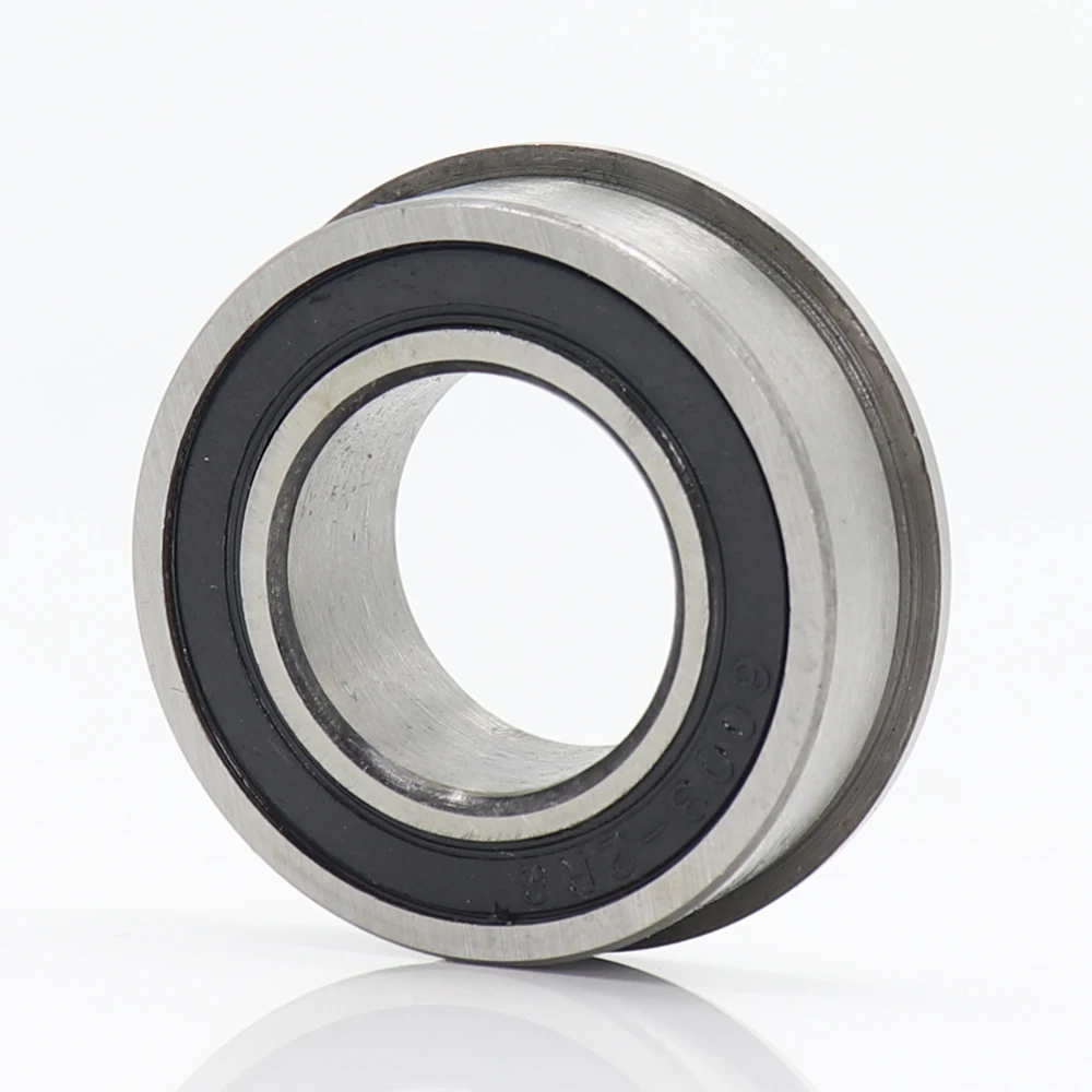 Wheelbarrow Bearing 19*35*11 mm F6003 ( 4 PCS ) Push truck Garden Trolley 19 Garden Cart Wheel Flange Ball Bearings miniature ball bearings roller wheel bearings