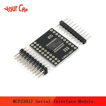 

MCP23017 Serial Interface Module IIC I2C SPI Bidirectional 16-Bit I/O Expander Pins Serial Interface Module CJMCU-2317