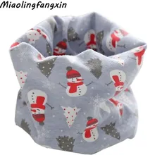 Новинка года; хлопковый Детский шарф с рисунком цветов, сердечек и животных; Детский Теплый шейный платок с капюшоном и воротником для девочек и мальчиков