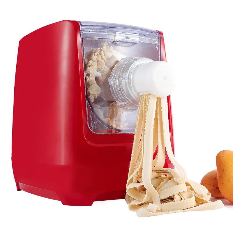 US $129.82 Multifunctional Automatic Fresh Pasta Maker Dough Knead Noodle Roller Machine Dumpling Spaghetti Cutter Dough Blender Household