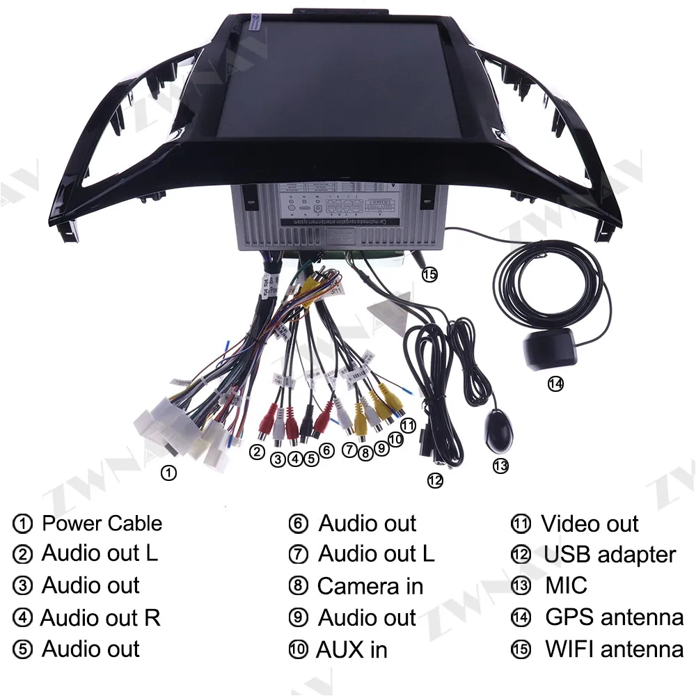 4+128G Tesla Screen Carplay For 2007-2017 Mitsubishi L200 Pickup Android10 Player GPS Auto Audio Stereo Radio Recorder Head Unit