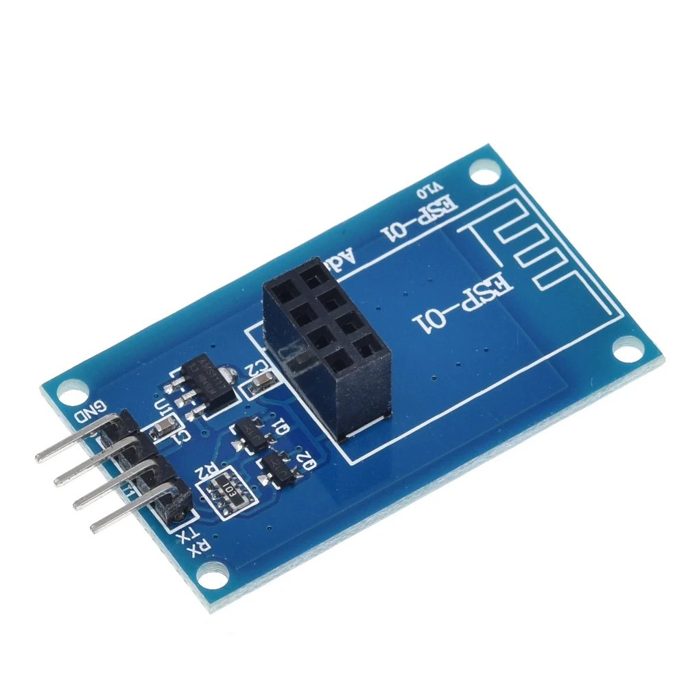 Завеса ESP8266 ESP 01 серийныйl wi fi Беспроводной модуль адаптера 3 V 5V Esp01 коммутационная