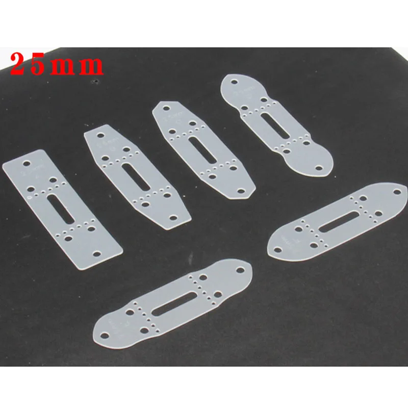5Pcs Belt Buckle Head End Orientate Punch Hole Templates Leather Crafts `xh 
