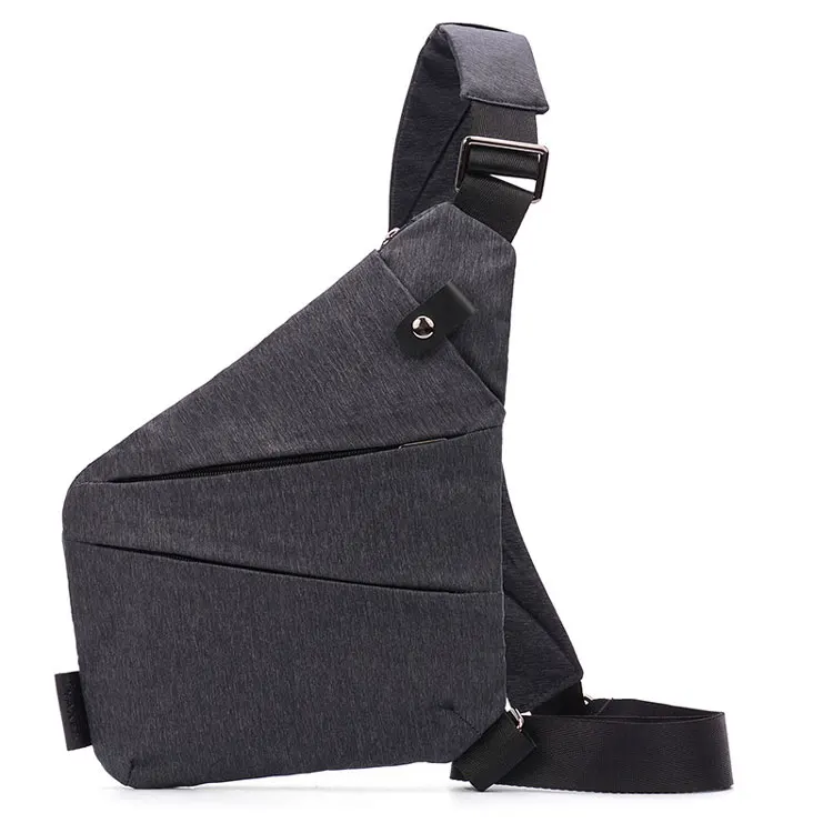 Наружная Спортивная тактическая нагрудная сумка для верховой езды диагональная кросс-сумка ультра-тонкая сумка на плечо Военная Тактическая водостойкий пистолет кобуры - Цвет: Черный цвет