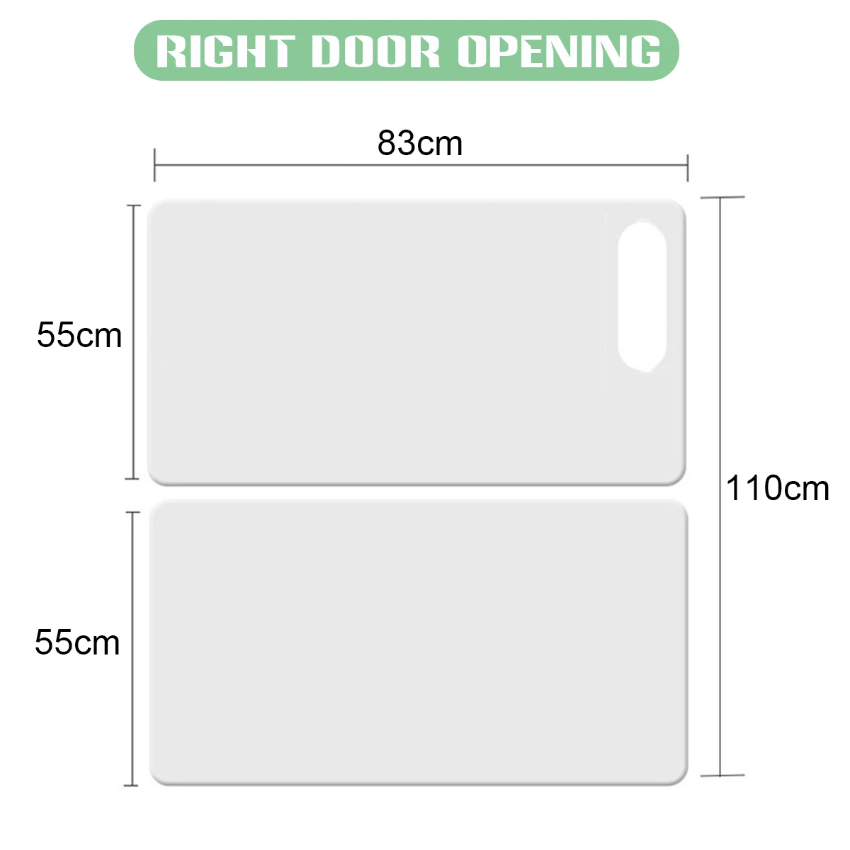 79x50cm/83x55cm Pet Cat Dog Scratch Guards Cat Couch Protector Guards Film Protector for Door Furniture Sofa Anti-Scratch Pad