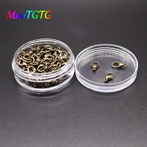 A11-14mm-80pcs Металлическая фурнитура для ювелирных изделий застежка-карабин крючки Овцы глаза ГВОЗДЬ ВИНТ шаровая цепь соединитель крюк серьга петля бусины Изготовление ювелирных изделий - Цвет: A11-14mm-80pcs