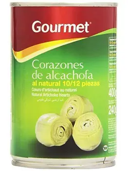 

Gourmet - Corazones de alcachofa - al natural 10/12 piezas - 240 g