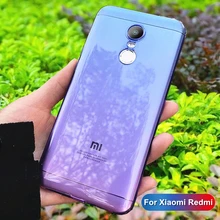 Color de la caja del teléfono para Xiaomi Redmi Note 7 8 6 5 Pro cubierta suave para Redmi 6 6A 7 7A 5 fondos a prueba de golpes de alta calidad Plus K20 Pro(China)