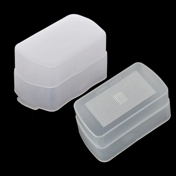 

2Pcs Flash Diffuser Dome for Canon 540EX, 550EX, 540, 550 EX, Flash Speedlight for the Canon 430, 430 II EX