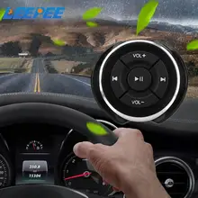 Беспроводной пульт дистанционного управления на руль автомобиля, Bluetooth-Кнопка громкости для телефонов и планшетов на IOS, Android, мотоциклов, велосипедов Беспроводной пульт дистанционного управления на руль автомобиля, Bluetooth-Кнопка громкости для телефонов и планшетов на IOS, Android, мотоциклов, велосипедов